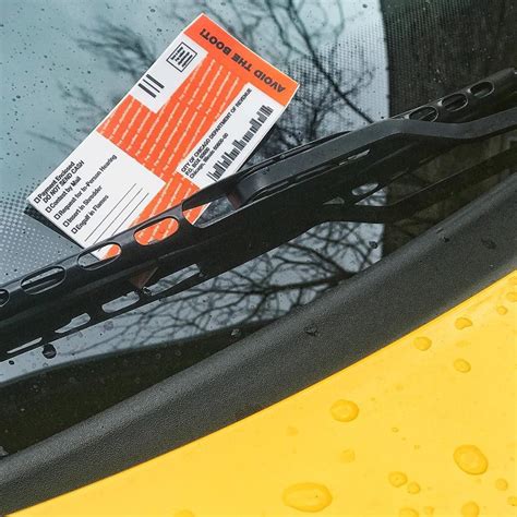 Fun Chicago Parking Ticket Sticker