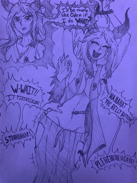 Yamato Tickle Tortured! (One Piece) by blah123124 on DeviantArt