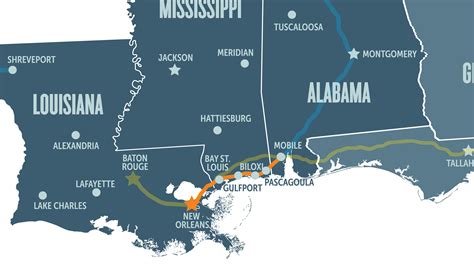 New Orleans To Mobile — Southern Rail Commission