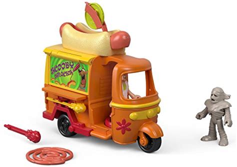 Fisher Price Imaginext Scooby Doo Shaggy And Hot Dog Cartmulti Color