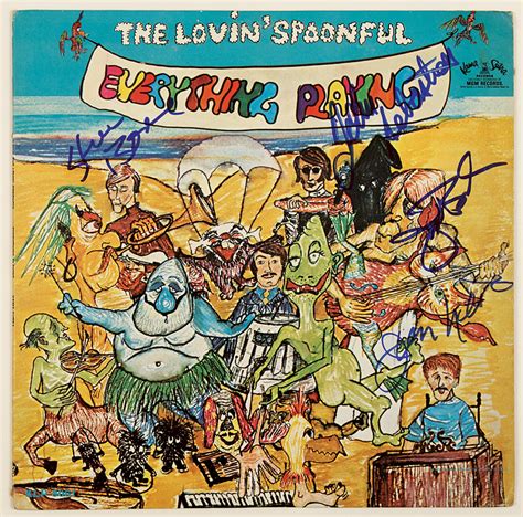 Lot Detail Lovin Spoonful Signed Everything Playing Album