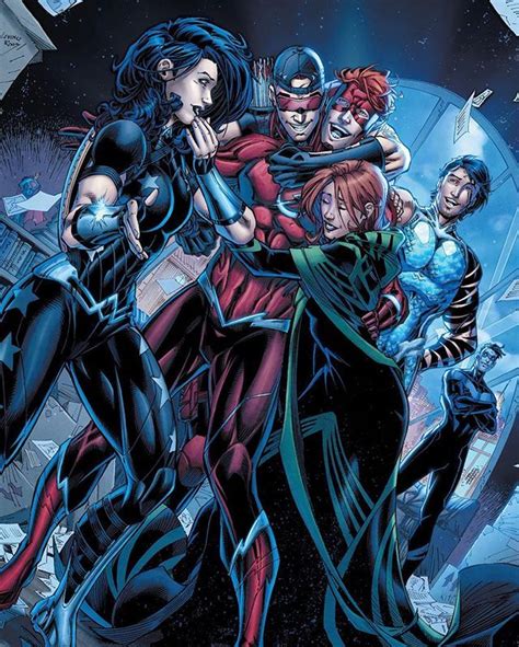 The Titans - Comic - Titans: Rebirth #1 Artwork by Brett Booth, Norman
