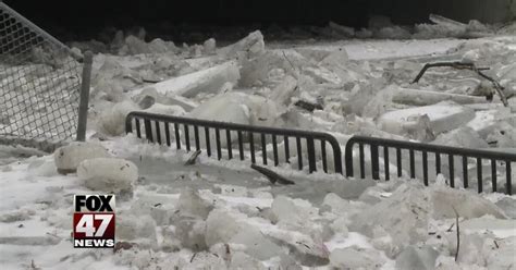 New Footage Of Ice Jam And Flood Damage In Portland
