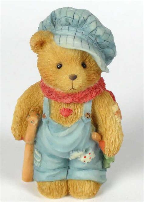 Picture Of Cherished Teddies Tiny Ted Bear God Bless Us Everyone