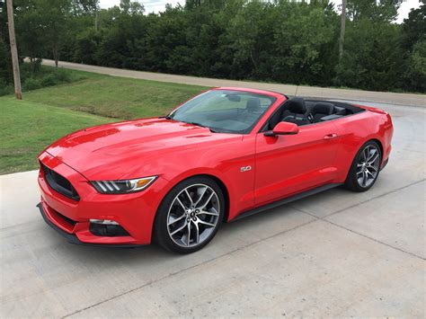 2017 Gt Convertible Race Red 6 Speed For Sale 2015 S550 Mustang