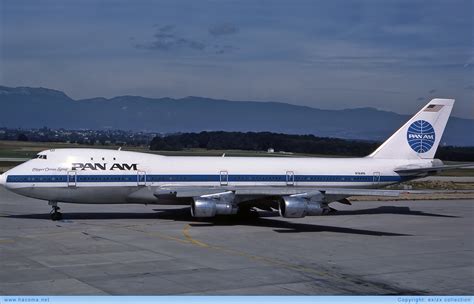 Photo Of Pan Am Clipper Star Of The Union N744pa Boeing 747 Zurich