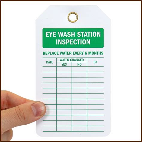 Eyewash Log Sheet Template Printable Excel Templates Eyewash Station
