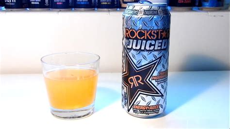 Tpx Reviews Rockstar Energy Juiced Tropical Passionfruit Youtube