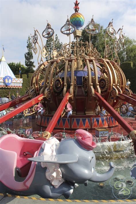 Dumbo The Flying Elephant In Disneyland