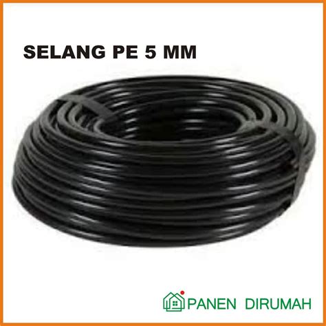 Jual Selang PE 5 Mm Selang Hidroponik Shopee Indonesia