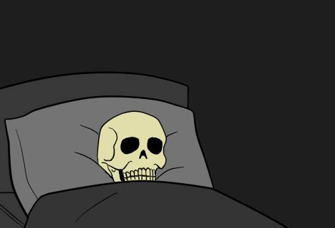 Skeleton Resting In Bed Skeletons Know Your Meme