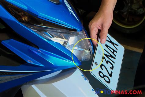 Rfid Sticker Not The Final Front License Plate Decal Motorcycle News