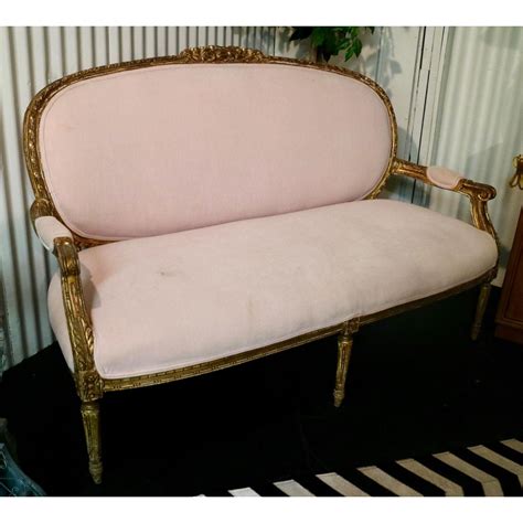 Vintage French Settee 1920s Image 6 Of 6 Settee French Settees