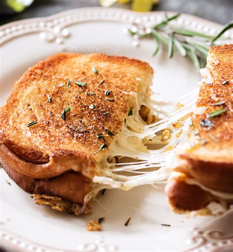 Ultimate Gourmet Grilled Cheese The Chunky Chef