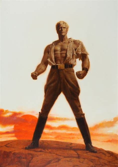 Doc Savage - The Man of Bronze movie poster art by Roger Kastel | Pulp