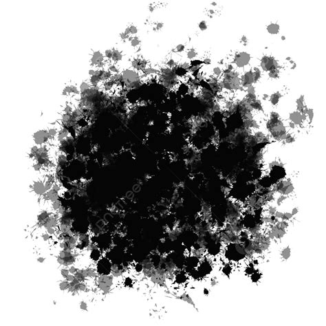 Black Ink Splash Ink Black Brushs Stroke Png Transparent Clipart