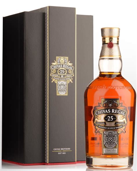 Chivas Regal 25 Year Old Blended Scotch Whisky 700ml Nicks Wine