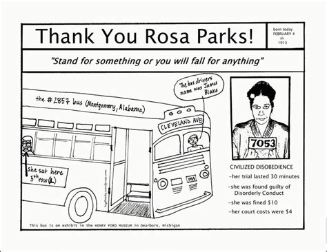 You can use our amazing online tool to color and edit the following rosa parks coloring pages. 101 best Happy Rosa Parks Day, 12/1/1955! images on ...