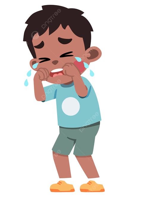 Boy Crying Clip Art