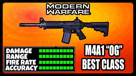 New Overpowered M4a1 Og Class Setup In Modern Warfare Best M4a1