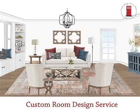 Custom Interior Room Design Online Interior Design Service Etsy