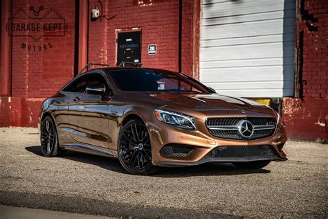 2017 Mercedes Benz S 550 Coupe Appears As Classy Low Mileage Golden