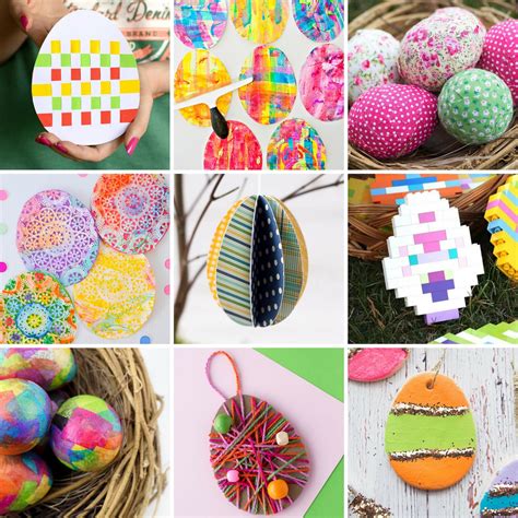 11 Creative Easter Egg Ideas For Kids Easter Tree With Painting Eggs