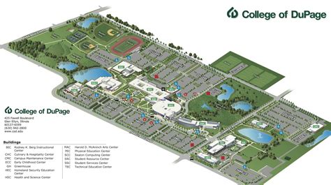 Your Campus Map The Courier