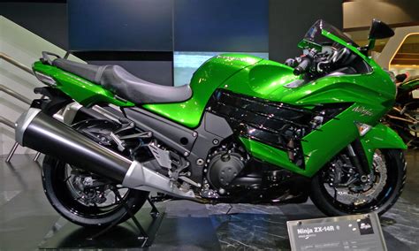 Home brand kawasaki reviews retrospective: File:Kawasaki Ninja ZX-14R right side-1 2011 Tokyo Motor ...