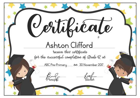 Are you looking for professional robotics certificate templates to award your students & trainers learning robotics courses, then this article provides editable templates for you. Little One - Graduation Certificate {Editable Template ...