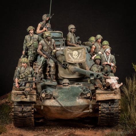Military Figures Military Diorama Military Art Model Paint Art