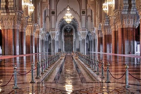 Mosquée Hassan II Hassan II Mosque View on black FR Inté Flickr