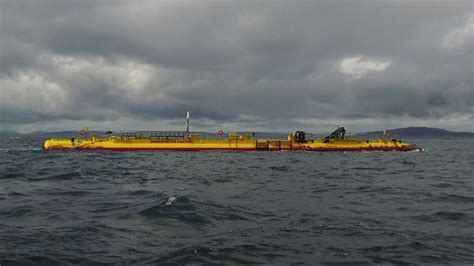 Orkney Tidal Turbine Generating Phenomenal Result Bbc News
