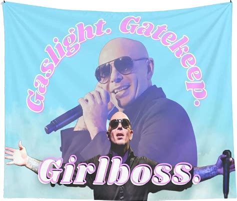 Aertemisi Mr Worldwide Says To Gaslight Gatekeep Girlboss Pit Bull Mr