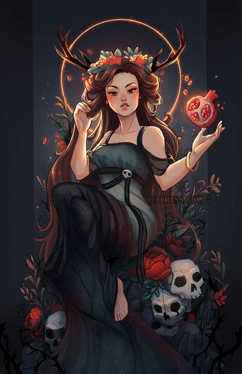 persephone by chrissabug on deviantart