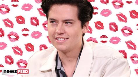 Cole Sprouse Reveals Creepy And Morbid First Kiss Youtube