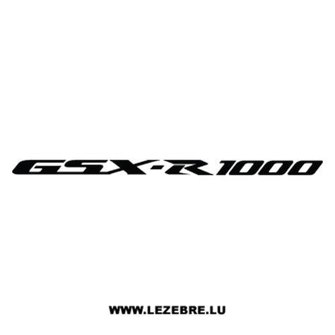Suzuki Gsx R 1000 Sticker