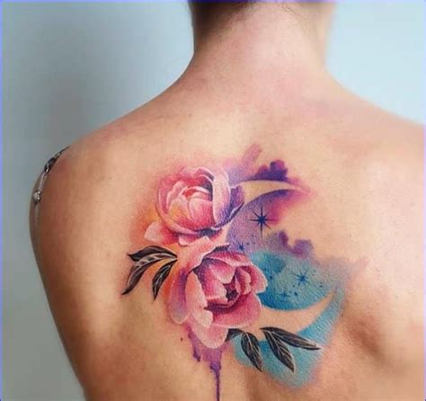 Watercolor Flower Tattoo Images Best Flower Site