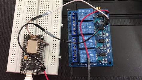How To Operate Relay From Nodemcu Youtube