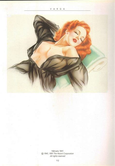 Varga Girl Original Pin Up Vintage Print February Etsy