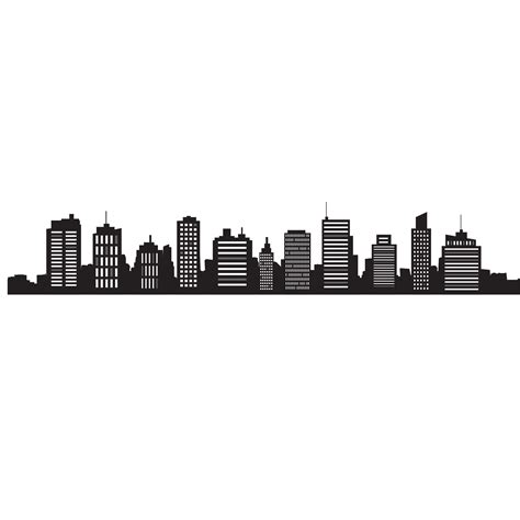 Skyline Cityscape Silhouette Royalty Free City Silhouette Png