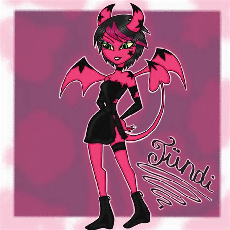 Art By Me Tundiangel By The Way Originally She S An IMP But With The Succubus Demon