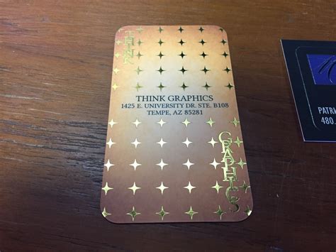 Check out our business cards selection for the very best in unique or custom, handmade pieces from our shops. Custom Foil Stamped Business Cards - Phoenix and Tempe ...