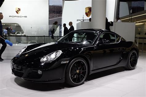 Porsche Cayman S Black Edition Frankfurt Picture Of