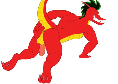 Rule 34 All Fours American Dragon Jake Long Anthro Anus Ass Athletic