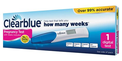 Clearblue Digital Pregnancy Test With Weeks Indicator