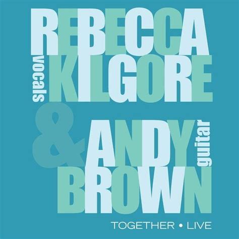 Andy Brown And Rebecca Kilgore Together Live The Syncopated Times