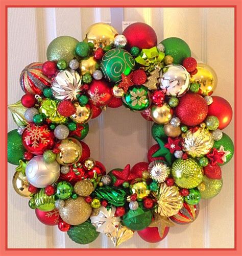 Original Christmas Ornament Wreath Tutorial Since 2010 Christmas