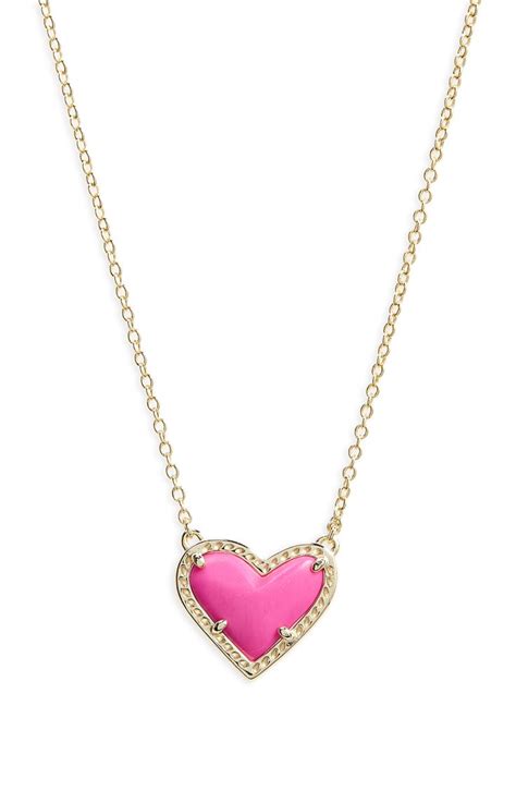 kendra scott ari heart pendant necklace nordstrom heart pendant heart pendant necklace