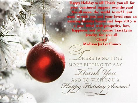 Happy Holiday To All Thank You All For Your Continued Support Over Th